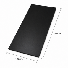 프라판 100 x 200 x 1mm 블랙 - ABS 디테일업 디오라마 건담 건프라 재료