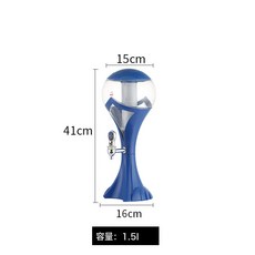 酒炮桶扎啤炮世界盃扎啤酒炮3L青島扎啤酒桶2L分酒器1.5酒塔酒, 1個