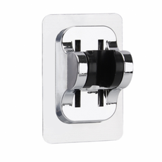 무타공 샤워기거치대 샤워기걸이 각도조절, 1개