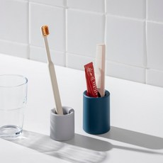 JAJU 실리콘 원형 다용도 꽂이_틸블루 499316