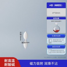 PTFE 마그네틱 교반 막대 자 테프론 실험 부식방지, A (6x10mm)