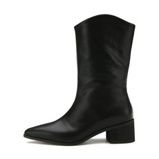 솔트앤초콜릿 [리퍼브] 포인티드 토 웨스턴 앵클부츠 412346013 (5cms) 319843