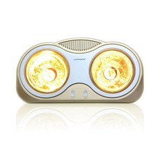 루베크 2구 욕실 램프히터 CM-T20 목욕탕난로, CM-T20 /RU-200FL