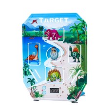 UB 자동 점수 사격 타겟 전자 과녁판 스탠드, 01.공룡, 1개