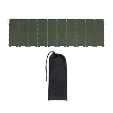 야외 요리용 스토브용 휴대용 바람막이 바베큐 캠핑용 접이식 방패, 1개, 2. Dark Green