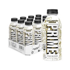 프라임 하이드레이션 레모네이드 스포츠 음료 궁극의 하이드레이션을 위한 전해질 강화 BCAA 250mg 비타민 B 항산화제 저설탕 16.9 Fl Oz 12팩, COLLECTOR SERIES