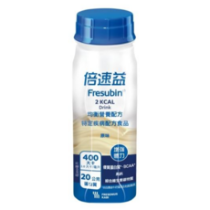 【FRESENIUS KABI 費森尤斯卡比】倍速益 均衡營養配方 原味 優質蛋白質 BCAA 高鈣 德國製 台灣公司貨 藥局直營, 1個, 200ml
