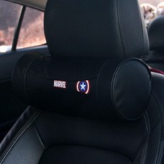 마블히어로 캡틴아메리카 메모리폼 원형 목쿠션, 1개