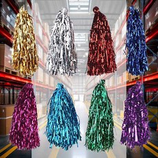 응원수술 은색 스포츠 장식품 야구 축제 체육대회 장기자랑