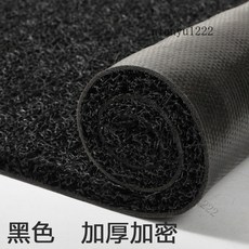 絲圈地墊 刮泥防滑門口墊, 黑色,40*60厘米, 1個