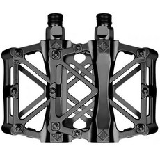 비바띵즈 자전거페달 초경량 평페달, 1세트, 검정