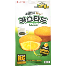 카스타드 케이크 커스터드 간식, 1.104kg, 1개