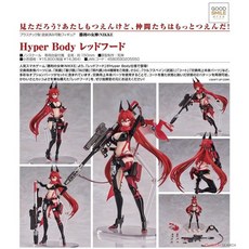 GSC Hyper Body 勝利女神 妮姬 NIKKE 紅色兜帽 可動 公仔 模型, 1個