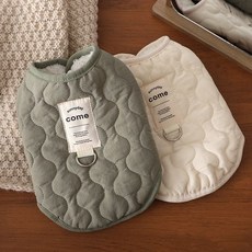 秋冬燈籠棉馬甲加絨衣服狗狗保暖棉衣背心泰迪比熊貓咪服 服裝 衣服 搞怪衣服laiwc, 綠綠色,S碼約【1.5-2.5斤】, 1個