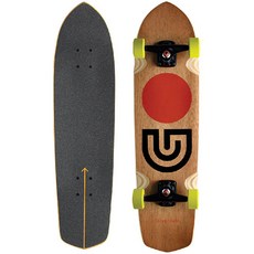 골드코스트 31인치 스케이트 보드 SLAPSTICK - WALNUT, 1개