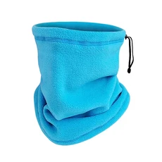 여름용넥워머 열 페이스 커버 겨울 양털 목 워머 게이터 마스크 귀 튜브 스카프 스키 스노우보드 목도리, [11] Light Blue, 1개