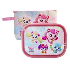 르번 새콤달콤 캐치 티니핑 스텐식판도시락가방세트, 혼합색상, 식판 + 가방, 1세트