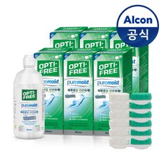 옵티프리 렌즈세척액 퓨어모이스트 300ml 6개