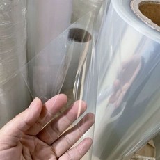 투명 PVC 필름 셀로판지 대형 롤 비닐 시트지 코팅지 셀로판 테이블, S. 투명 0.2mm10cm 폭3m 길이