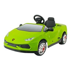 藍寶堅尼兒童超跑汽車-腳踏式(綠), 1個, 綠色, 綠色