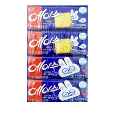 해태에이스 해태제과 과자, 93g, 4개