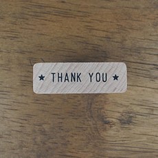 아트박스/스탬프 하우스 [메세지]별 Thank you, 상세설명 참조, 단품없음