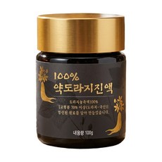 [국내산] 100% 약도라지 진액 당분 없는 농축액 엑기스 도라지차 기침 목관리, 1개, 1개입, 100g