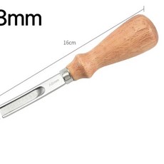 가죽 가장자리 스키빙 베벨러 도구 넓은 공예 키트 공예용 트리머, 1개, 4. 8 mm