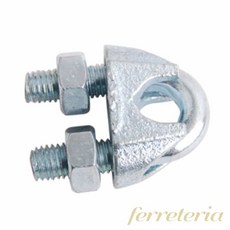 페레테 와이어 클립 와이어슬리브 로프클립 와이어버클, 5mm, 1개