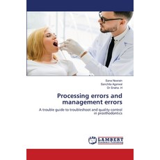 (영문도서)Processing errors and management errors Paperback, LAP Lambert Academic Publis..., English, 9786209022258
