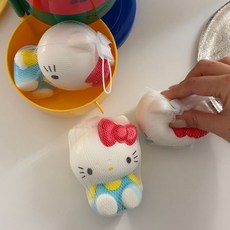 블루 냥이 말랑이 키쫀쿠 키티 스퀴시 스트레스볼 스트레스해소 힐링볼 힐링템 우정템