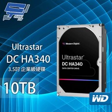 昌運監視器 WD 10TB 3.5吋 企業級硬碟 WUS721010ALE6L4 / WUS721210BLE6L4