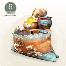 唐楓藝品風水球 福袋雙貔貅(6cm滾球)，招財納福，居家辦公擺飾，提升運勢