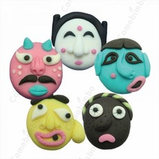 전통탈 비누 만들기 클레이 10인세트, 전통탈만들기 10인키트