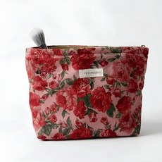 보스케 빈티지 유럽풍 자카드 패브릭 파우치