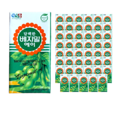 담백한 베지밀A 에이 두유 190ml x48팩, 48개