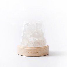 MONTAGNE 水晶擴香組 居家香氛擺飾, 1個, 白水晶,不升級, 白水晶