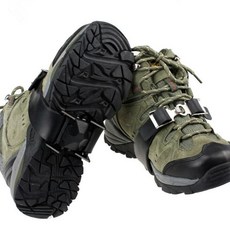 哆哆購 冰爪防滑鞋套 雪爪鞋套 戶外冰爪4四齒防滑鞋套雪地攀巖裝備簡易便攜