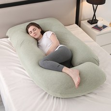 夏季孕婦涼感護腰枕, 涼感 - 綠色 140*70cm 3100g