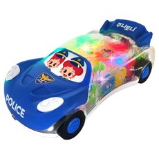 애들랜드 주니토니 경찰차 스마트폰, 1COLOR deep 블루색, 1개