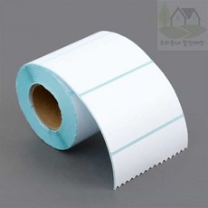 브이커머스 바코드라벨기 감열지 롤라벨 500매 80x50mm