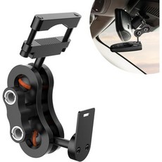 SDSACZMU 레이더 탐지기 마운트 알루미늄 백미러 로드 브래킷 코브라 iRad ESD SPX RAD 480i 450 380 7800BT 탐지기용, For Cobra Radar Detector