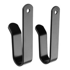 서핑 보드거치대 스케이트보드 벽걸이 후크 행어 보관 랙 롱보드 디스플레이 거치대 벽, 1) Black, 1개