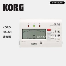 【KORG】公司貨 CA-50 調音器 CA50 吉他調音器 烏克麗麗調音器 入門調音器 CM-300 拾音夾, 1個, CA-50＋CM-300