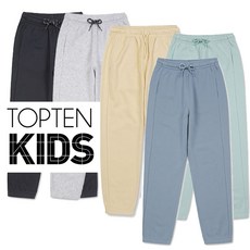 탑텐키즈 남아 봄 간절기에 입기 좋은 부들부들하고 가벼운 원단으로 두루두루 활용도 높은 기본 조거 팬츠