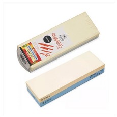 일본 수에히로 SKG-24 양면 숫돌 #1000 #3000 칼 가위 연마, 1개