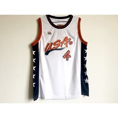 NBA 미국 드림팀 4번 찰스 바클리 유니폼 농구 상의
