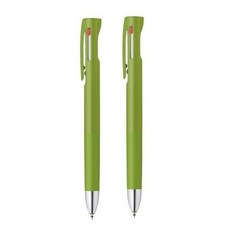 제브라 블렌3C 라떼 0.5mm 볼펜 2개 세트(한정판), 레드빈라떼 1개 + 세서미라떼 1개 세트