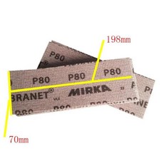 DamMIRKA70/198mm 메쉬 샌딩 디스크 습식 또는 건식 샌딩 페이퍼 연마재 자동차 샌딩 퍼티 스프레이 페인트