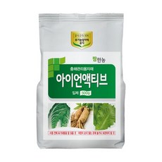 팜한농 아이언액티브 500g / 공시 유기농업자재 토양처리 병해충관리용 달팽이유인제.사멸, 1개
